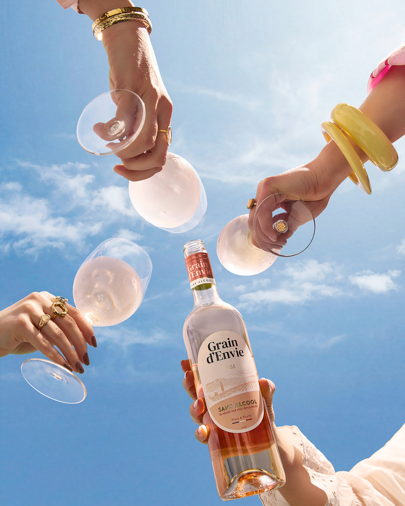 Bouteille de Grain d'Envie rose