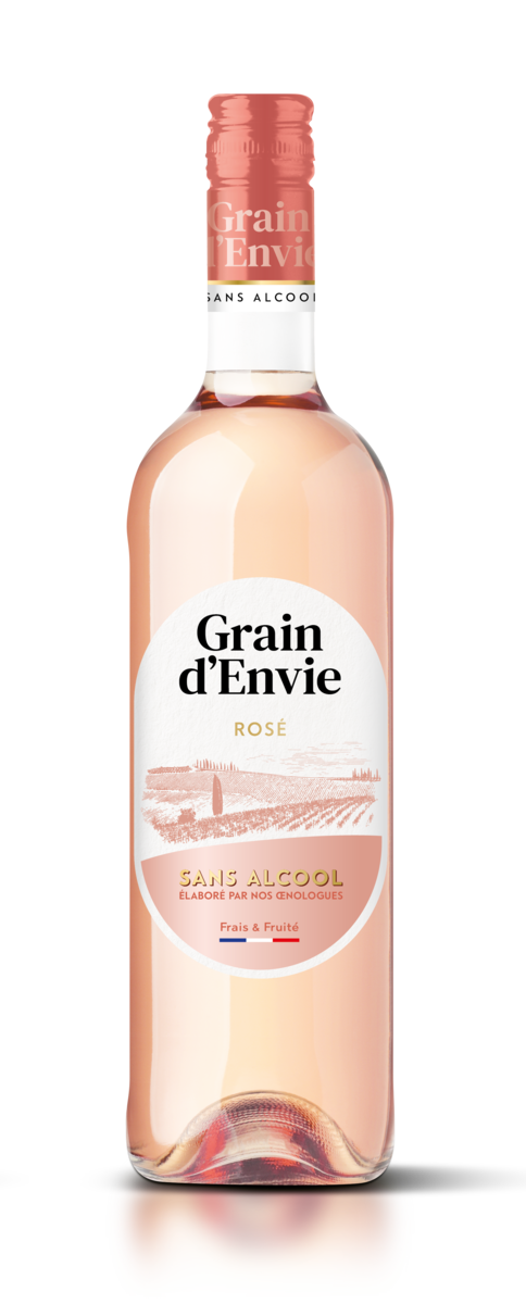 Bouteille de Grain d'Envie rose