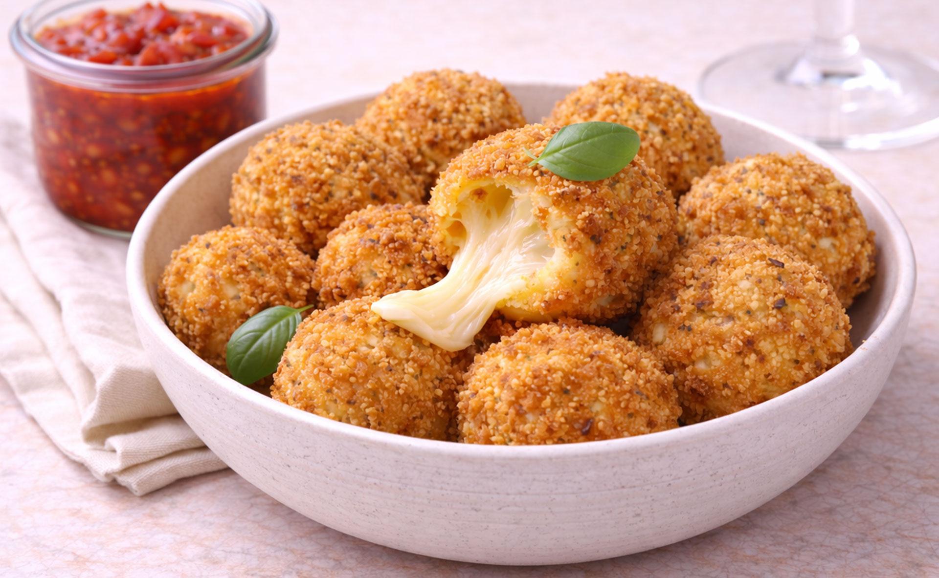 recette croquettes de mozarella